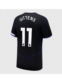Chelsea Jamie Gittens #11 Replika Tredje Kläder 2025-26 Kortärmad
